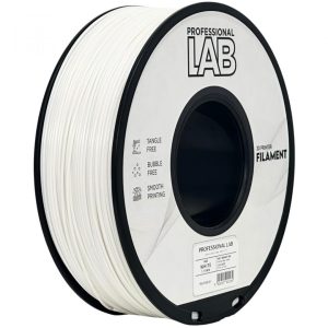 Filament 3D Proffesional Lab, Diamentru 1.75mm, Greutate: 1KG, Culoare: Alb,