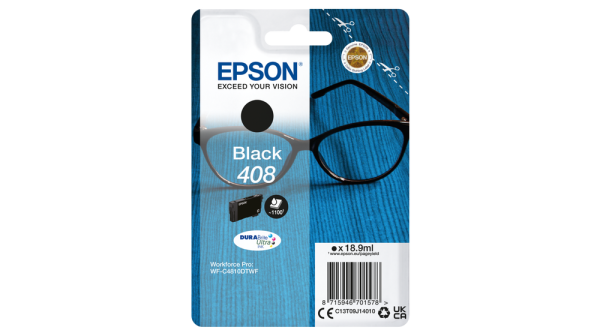 Cartus Epson 408 DURABrite Ultra, Black