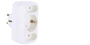 BACHMANN Multistecker 2xEURO + 1xCEE7/3  negru