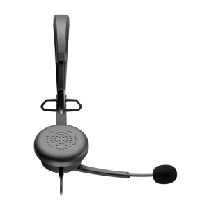 Casti Head-band Axtel AXH-ACEUCM, Wired, noise-canceling, negru