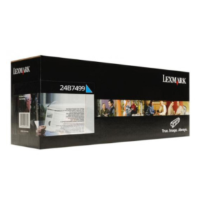 Toner LEXMARK 24B7499, Cyan