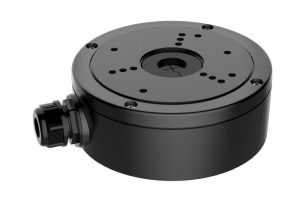 Hikvision Junction box DS-1280ZJ-S/BK ideala pentru montarea camerelor dome/bullet si