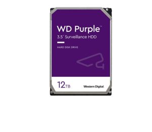 HDD Surveillance WD Purple, 12TB, 5400RPM, 256MB, SATA III