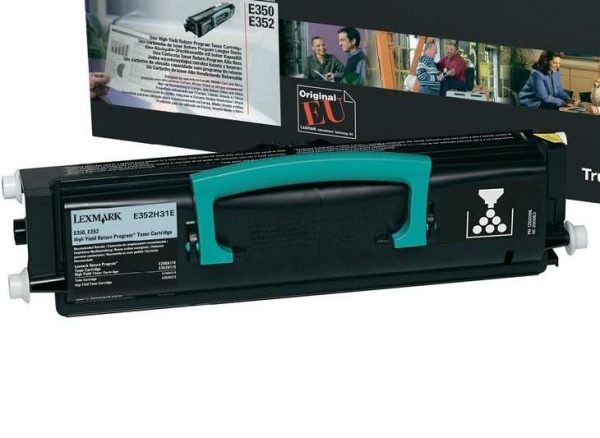 Toner LEXMARK E35x, Black