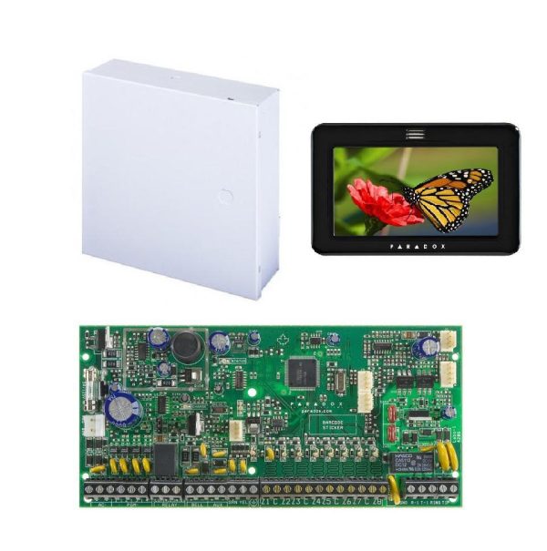 Centrala Paradox SP6000+; 8 zone pe placa (16 cu dublare