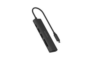 Hub USB A4TECH DST-60C-GR, USB-C, 6 porturi, HDMI, Gri