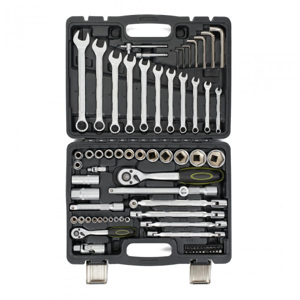 HEINNER TRUSA 77 PIESE 1/4"&1/2" CR-V