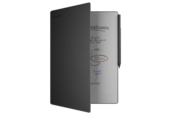 reMarkable Paper Pro with MarkerPlus and BookFolio Pro Leather Black
