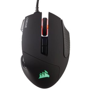 Mouse Gaming Corsair Scimitar RGB Elite, 18000 DPI, Negru