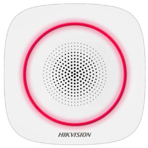 Sirena interior wireless AX PRO Hikvision DS-PS1-I-WE( Red indicator )