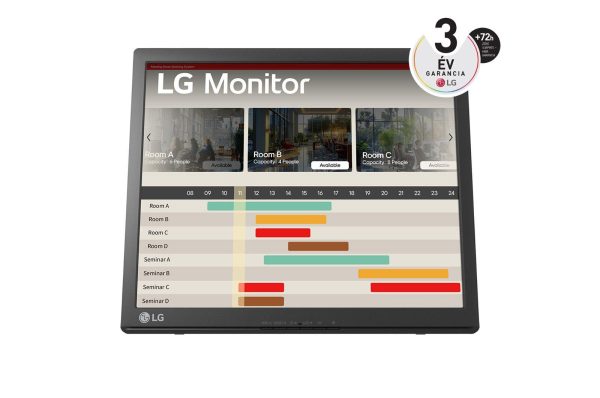 Monitor Consumer LG 17BR30T-B.AWM, 17", 1280 x 1024 pixeli, Touchscreen,