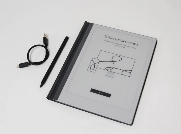 reMarkable 2 Paper Tablet with Marker Plus and Premium Leather