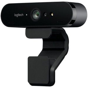 Camera Web Logitech Brio 4K, rezolutie video 4K, USB-A, Negru