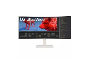 Monitor Consumer LG 38WR85QC-W, 37.5", 3840 x 1600 pixeli, White,