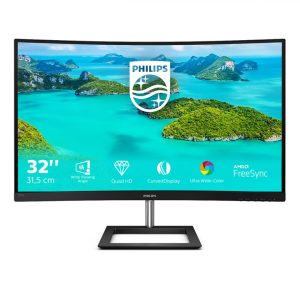 Monitor Consumer Philips 325E1C/00, 31.2", 2560 x 1440 pixeli, Black,