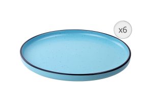 SET 6 FARFURII DESERT, CERAMICA 20 CM, ELECTRA, ART OF