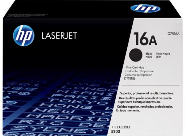 Toner HP 16A, Black