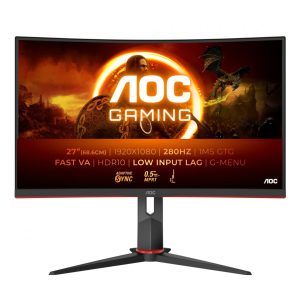 Monitor Gaming AOC C27G2Z3/BK, 27", 1920 x 1080 pixeli, Black,