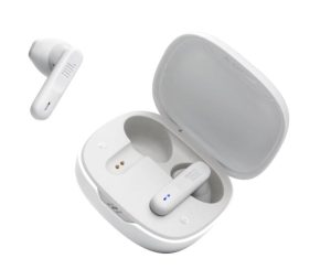 Casti In-ear JBL Wave Flex, Wireless, Alb