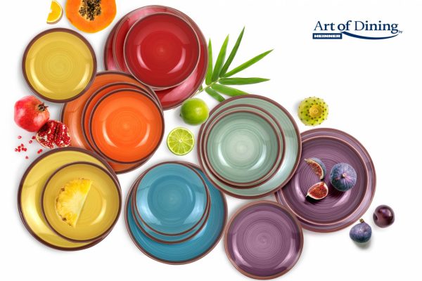 SERVICIU  MASA CERAMICA 18PCS, AQUARELLE, ART OF DINING BY