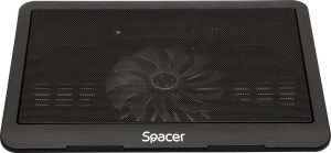 Stand/Cooler notebook SPACER SP-NC19, pana la 16 inch, 1 ventilator,