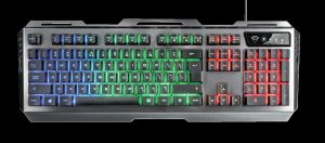 Kit Wired tastatura si mouse Trust GXT 845 Tural, taste