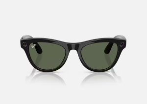 Ray-Ban Meta Skyler Gen 1 High Bridge Fit Shiny Black