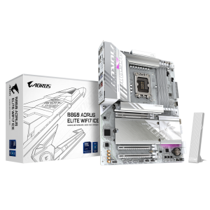 Placa de baza Gigabyte B860 AORUS ELITE WIFI7 ICE, Socket