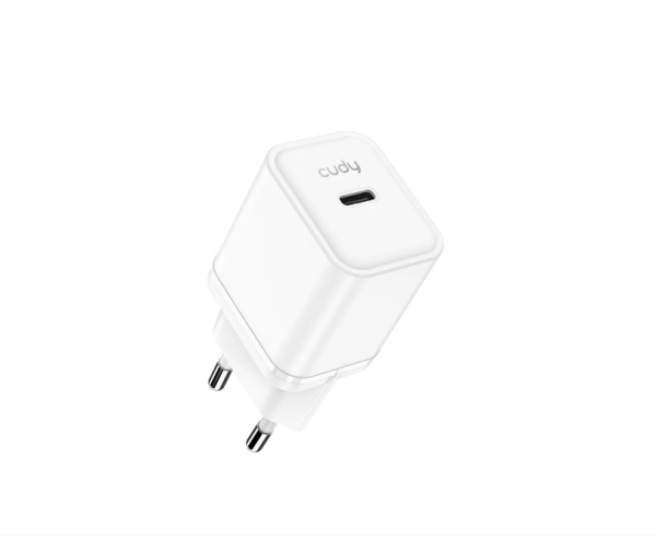 Incarcator retea CUDY CH20, 20 W, 1 port, Alb