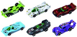 MACHETA DIE CAST, SET 3 MASINI CURSE, SCARA 1/64, 7.5CM,