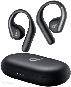 Casti Ear-hook Soundcore AeroFit, Wireless, Negru
