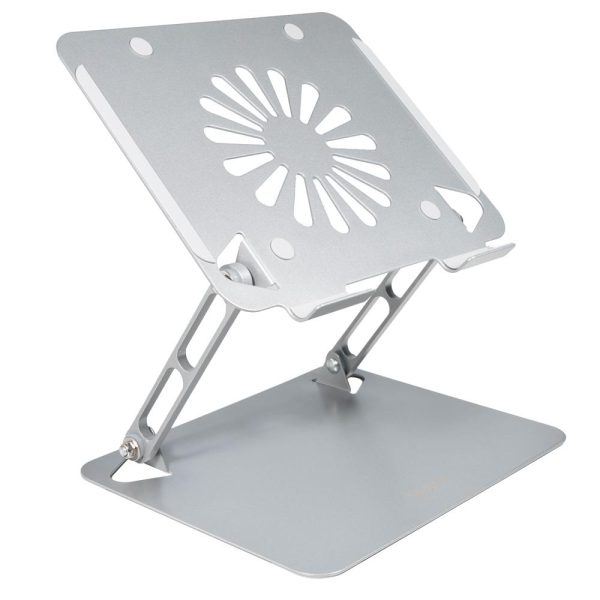Stand/Cooler notebook Spacer SPNS-FOLD-L, pana la 16 inch, Argintiu