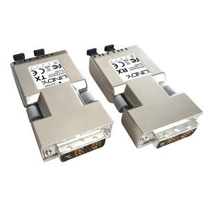 Lindy 500m Fibre Optic DVI-D Single Link Extender  Description