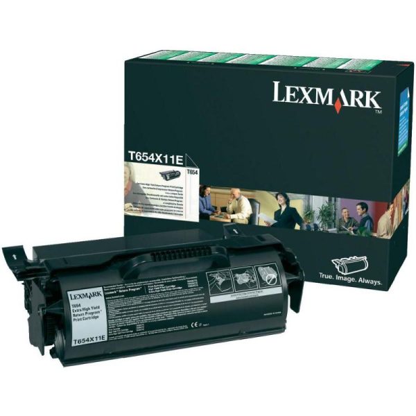 Toner LEXMARK T654, Black