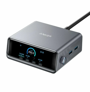 Incarcator Retea ANKER Prime GaN, 250 W, 6 porturi, Negru