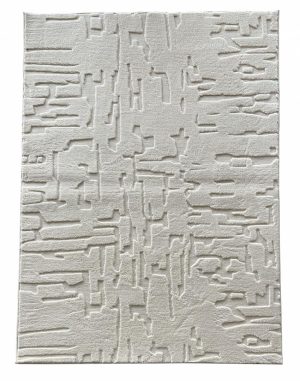 Covor, model in relief,Vista,80x150, Crem