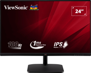 Monitor Consumer ViewSonic VA2432-H, 24", 1920 x 1080 pixeli, Black,