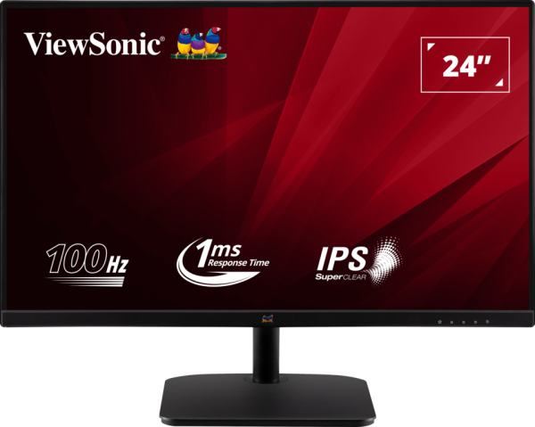 Monitor Consumer ViewSonic VA2432-H, 24", 1920 x 1080 pixeli, Black,