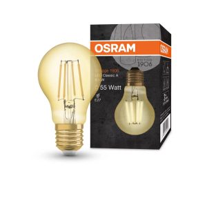 Bec LED Osram Vintage 1906 CLAS A, E27, 6.5W (50W),