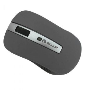 Mouse Wireless Tellur Basic, 1600 dpi, Gri