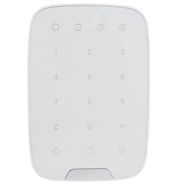 "Tastatura wireless, alb - AJAX; Armarea / dezarmarea sistemului, setare