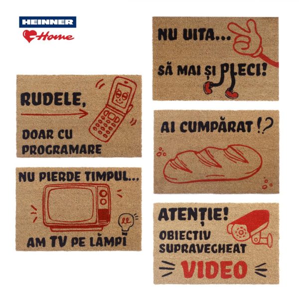 COVORAS INTRARE COCOS 60X40 CM, FUN, HEINNER HOME