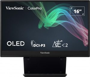 Monitor Consumer ViewSonic VP16-OLED, 16", 1920 x 1080 pixeli, Black,
