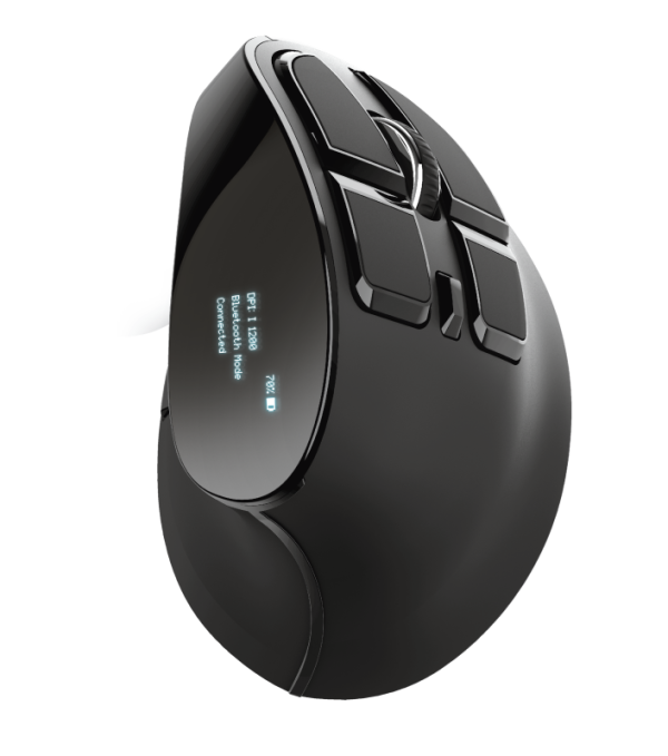 Mouse Wireless Trust Voxx, 2400 dpi, Negru