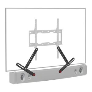 Suport Ajustabil pentru montare Soundbar la suport TV, suporta pana