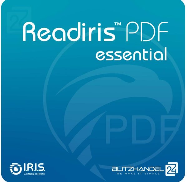 Readiris PDF Essential - 1lic Win/Mac