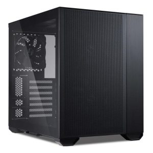 Carcasa Lian Li O11 Air Mini, RGB, Mid Tower, Black