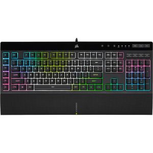Tastatura Gaming CORSAIR K55 RGB PRO, RGB, USB, Negru