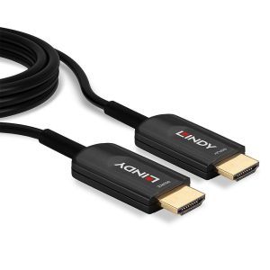 Cablu Lindy LY-38382, HDMI Fibre Optic Hybrid Ultra High Speed,