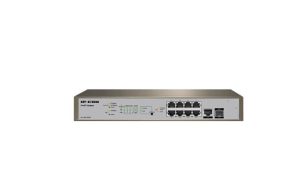 IP-COM PRO-S8-150W, 8 x 10/100/1000 Base-T Ethernet ports(PoE), 1 x